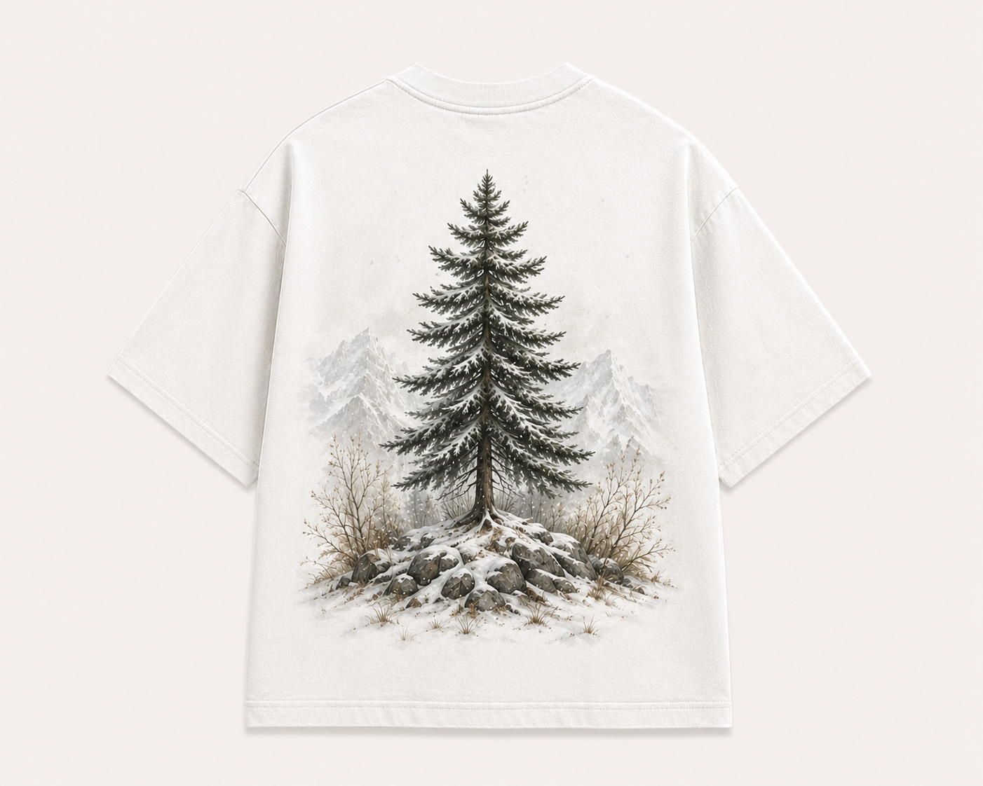 Back of the TSAR Pine Tree shirt