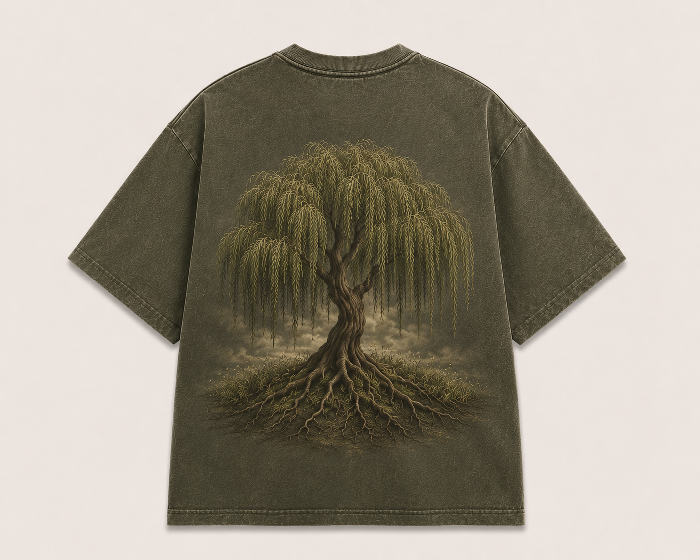 Back of the TSAR Willow Tree shirt